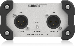 Klark Teknik DI 22P пассивный стерео директ-бокс в Кропоткине