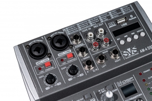 SVS Audiotechnik mixers AM-4 DSP Аналоговый микшерный пульт, 4-канала в Кропоткине
